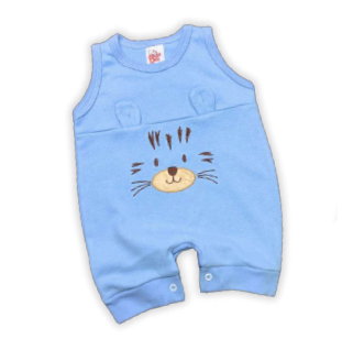 Macacão Curto Regata Orelhinha - Masculino Infantil