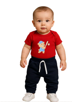 Conjunto Body/Calça Bordado Masculino