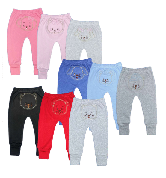 Culote Suedine Pé Reversível Bordado