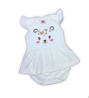 Body-Saia poá- bordado